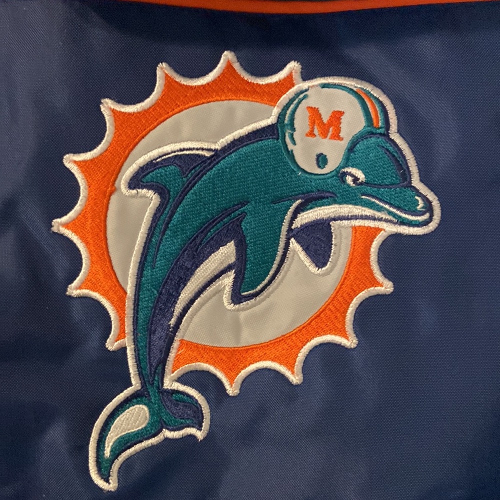 Vintage Jeff Hamilton an Original Pro Sport Dolphins Jacket size M - Picture 9 of 16